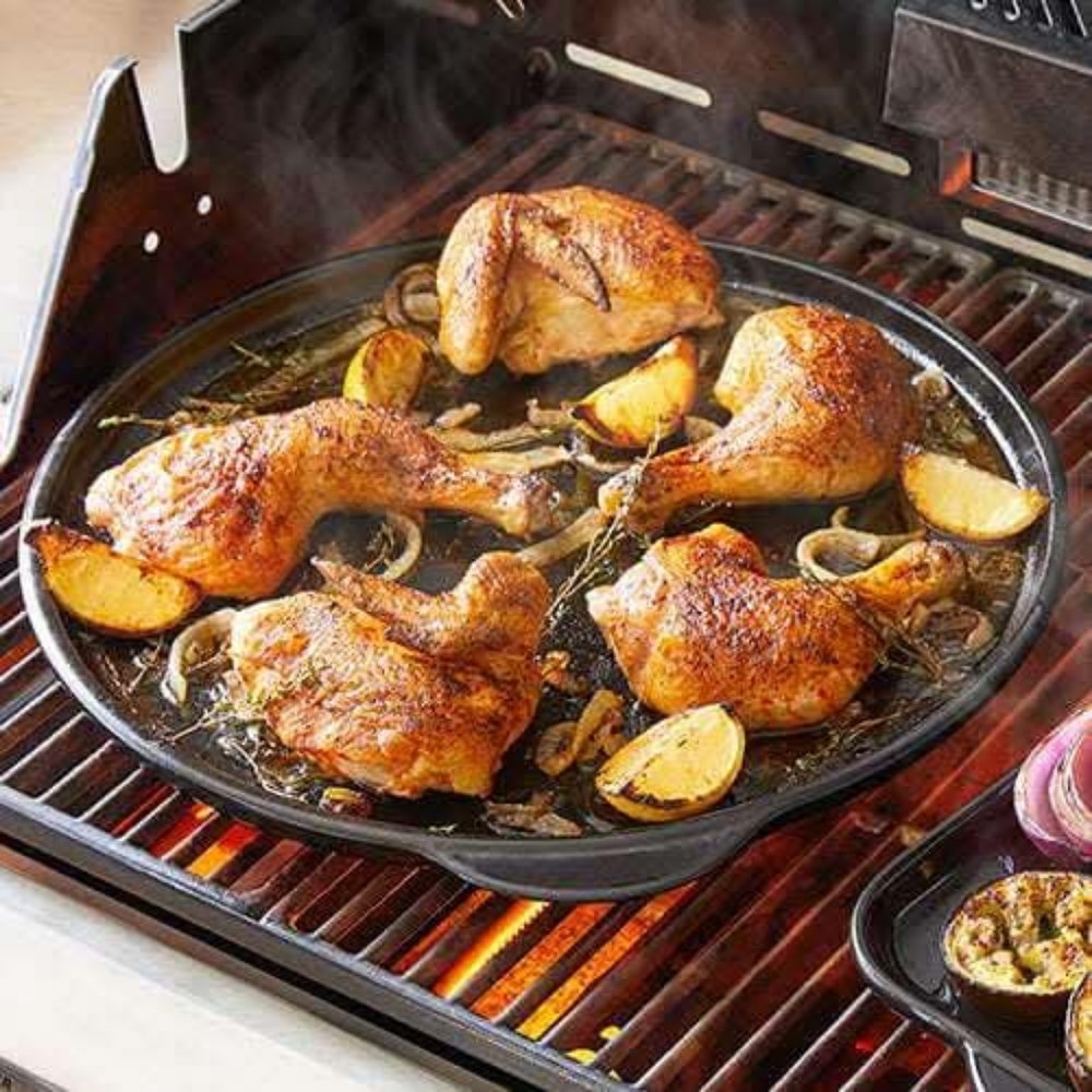 Pampered Chef Rockcrok Grill Stone